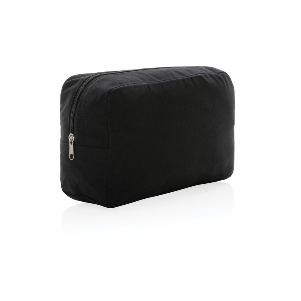 Impact Aware™ 285 gsm rcanvas toilettas ongeverfd - zwart (± PMS Black)